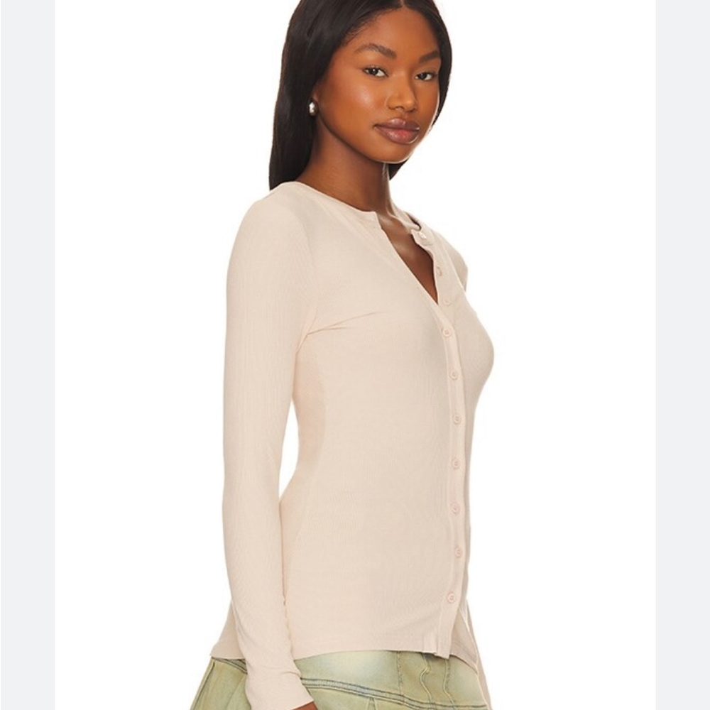 COPY - Sasha button down tank in nude